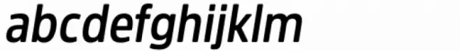Amsi Pro AKS Narrow SemiBold Italic