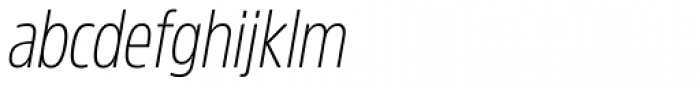 Amsi Pro Cond ExtraLight Italic