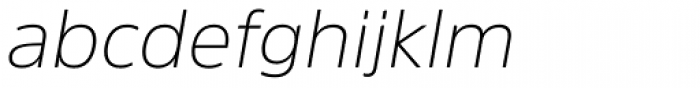 Amsi Pro ExtraLight Italic
