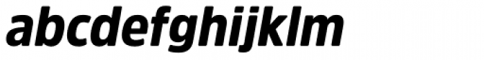Amsi Pro Narrow Black Italic
