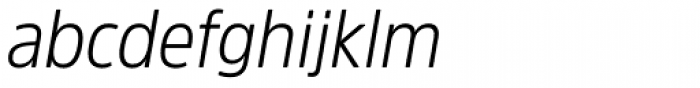 Amsi Pro Narrow Light Italic