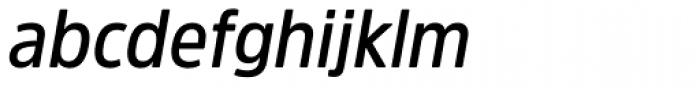 Amsi Pro Narrow SemiBold Italic