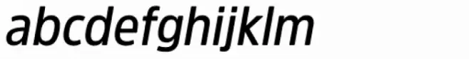Amsi Pro Narrow SemiBold Italic