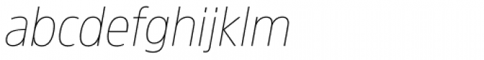 Amsi Pro Narrow Thin Italic