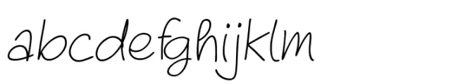 Amys Hand Light Italic