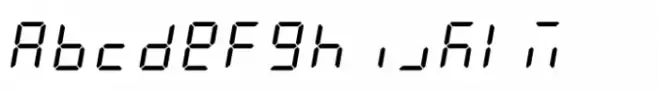 An Electronic Display LED LCD  LED7 Seg 2