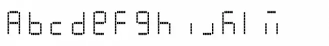 An Electronic Display LED LCD  LED7 Seg dots1