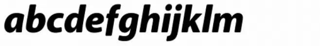 Anago Black Italic