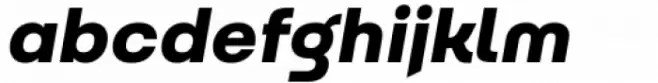 Ancress Extra Bold Italic