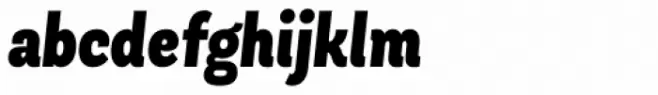 Andes Condensed Black Italic