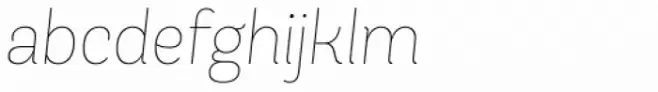 Andes UltraLight Italic