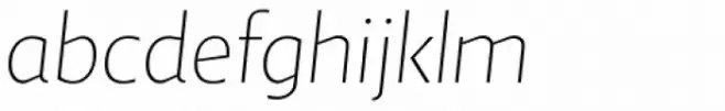 Andrew Samuels OsF Thin Italic