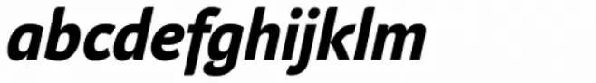 Andulka Sans Text Bold Italic