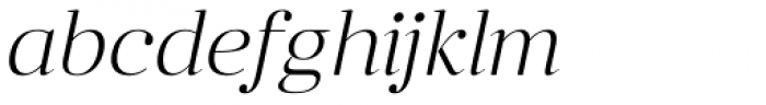Anglecia Pro Display Extra Light Italic