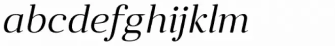 Anglecia Pro Title Light Italic