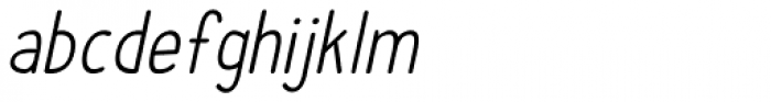 Angry Ronin Light Italic