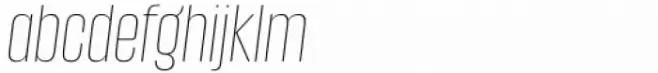 Anguita Sans Extra Light Italic