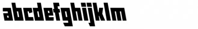Angulosa M.8 Black Condensed Italic