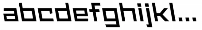 Angulosa M.8 Bold Expanded Italic