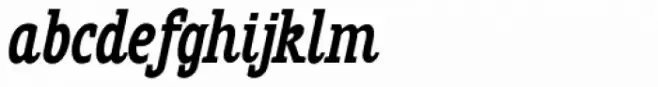 Anicon Slab Bold Italic