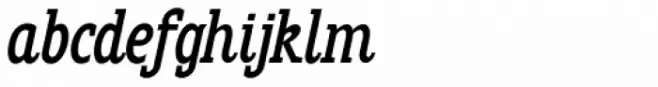 Anicon Slab Semi Bold Italic