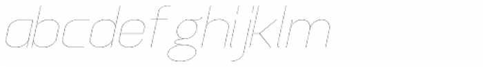 Anikka Sans Thin Italic