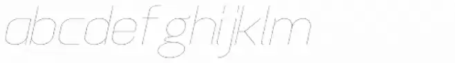 Anikka Sans Thin Italic