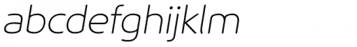 Animo Thin Italic