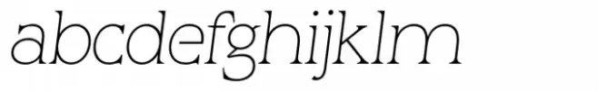 Animus Light Italic