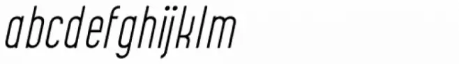Anisha Thin Italic
