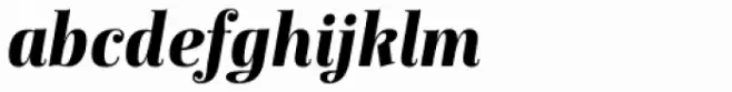 Anne Bonny Black Italic