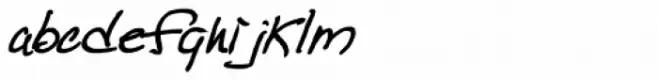 Anne's Hand Bold Italic