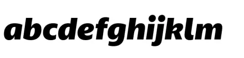 Anona Extrabold Italic