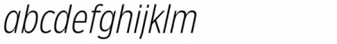 Ansage XLight CD Italic