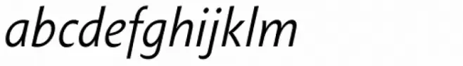 Anselm Sans Light Italic
