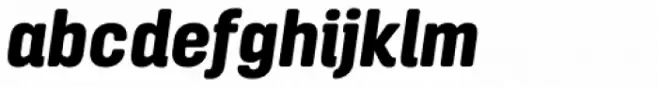 Antartida Rounded Black Italic
