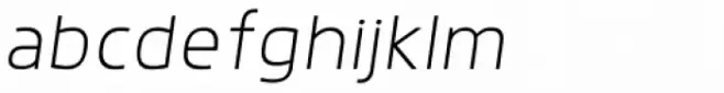 Anteb Alt Extra Light Italic