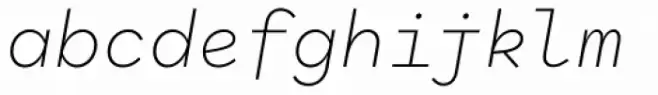 Antikor Family mn Extra Light Italic