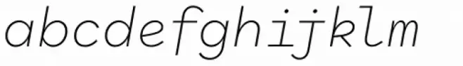 Antikor Family tx Extra Light Italic