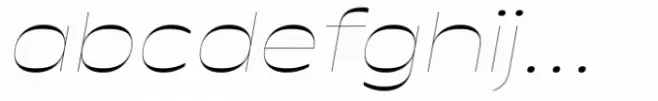 Antipol Extended Hairline Italic