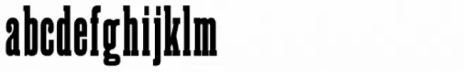 Antique Bold Condensed