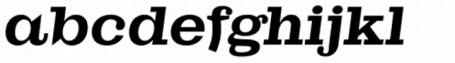 Antique Central Heavy Italic