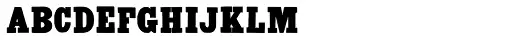 Antique X Condensed