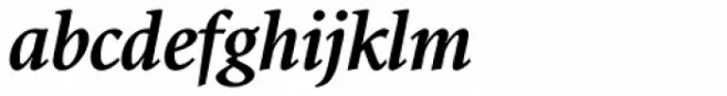 Antium SemiCondensed Black Italic