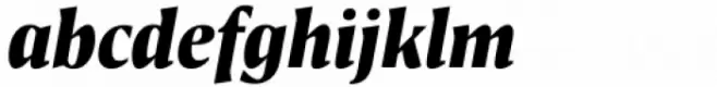 Antonia H1 Heavy Italic