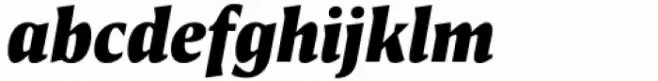 Antonia H2 Black Italic