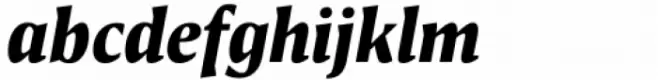 Antonia H2 Heavy Italic