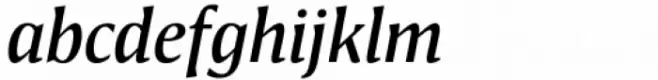 Antonia H2 Medium Italic