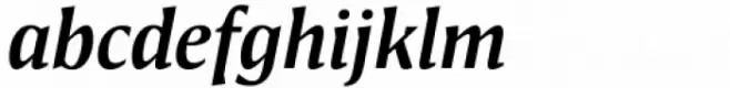 Antonia H2 SemiBold Italic