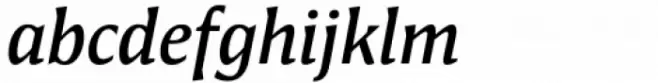 Antonia H3 Medium Italic
